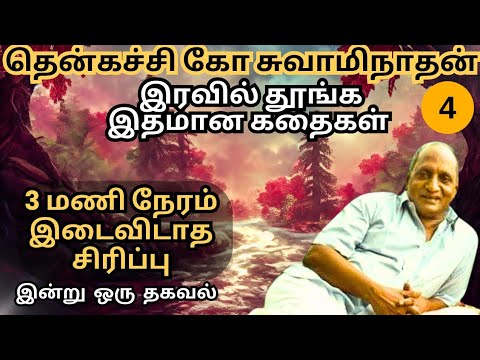 நாய் திருடன் போலீஸ் | இரவில் தூங்க இதமான கதைகள் | தென்கச்சி கோ சுவாமிநாதன் | பகுதி - 4