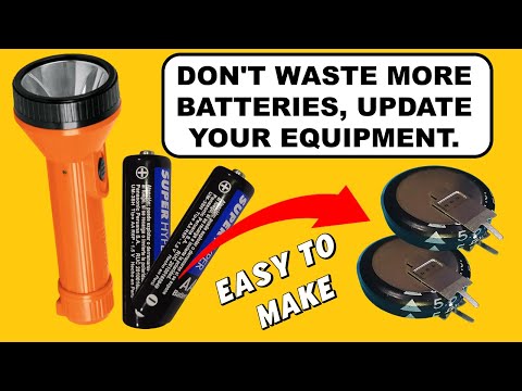 Don't Waste any more Batteries, Update all your Electronic Equipment.