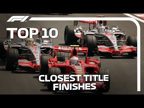Top 10 Closest Title Finishes