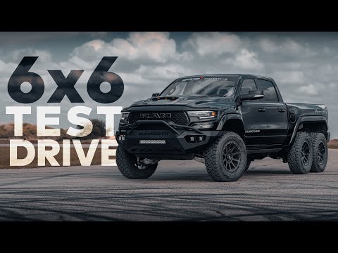 1000 HP MAMMOTH 6X6 Test Drive with John Hennessey