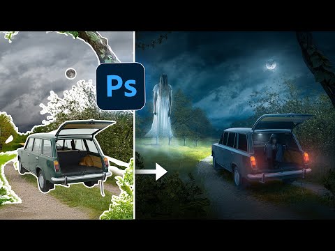 Back to REAL Art | Mystery Poster Design Without AI✅🔥 Full tutorial Photoshop manipulation