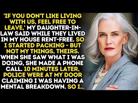 "If You Don’t Like Living With Us, Leave," My Daughter-In-Law Said While They Lived In My House Free