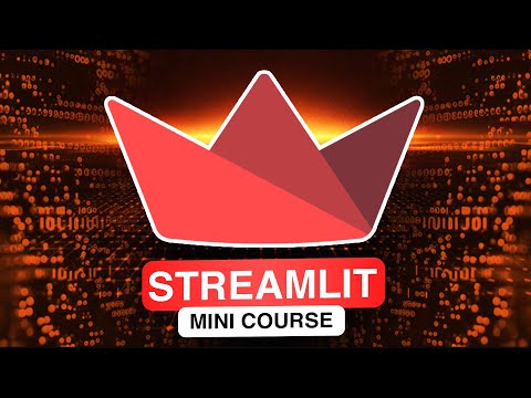 Streamlit Mini Course - Make Websites With ONLY Python