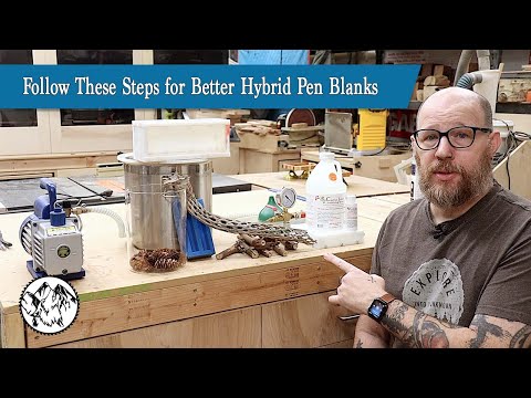 Simple Tips to Get Better Results When Making Hybrid Pen Blanks