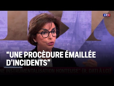 Renvoyée en procès pour corruption et trafic d'influence, Rachida Dati répond sur LCI｜LCI