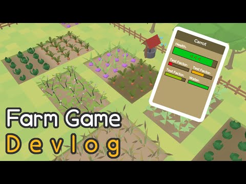 Programming the Health System for my Farming Game