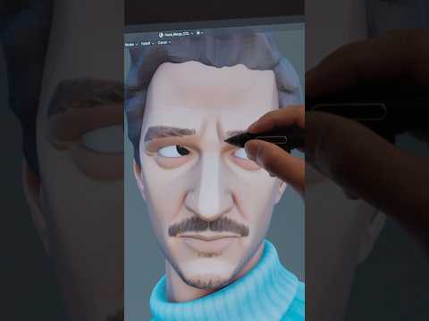 ASMR Sculpt of Pedro Pascal as Mister Fantastic