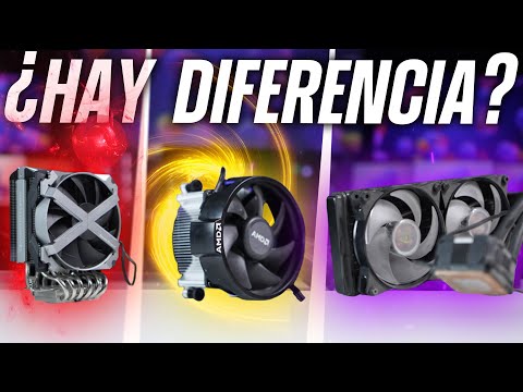 Disipador stock vs torre vs liquido ¿Qué diferencia tienen?