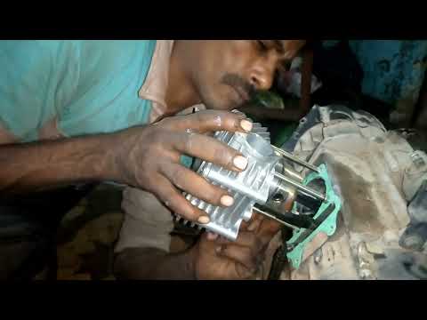 شرح تقفيل نص عمره اسكوتر sym وحلينا المتور بعيد عن الشسيه وسبب أتلف السلندر كامل