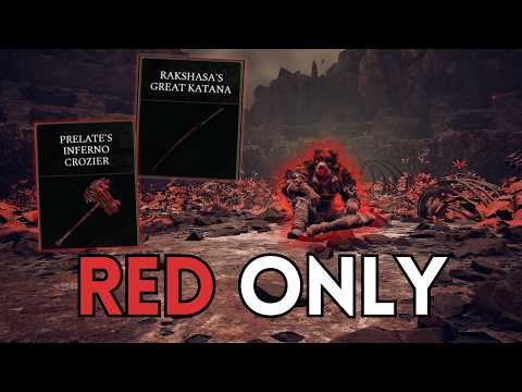 Using only RED items to beat Elden Ring
