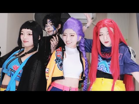 I tried cosplaying as the legendary Kadehen myself (w. Yuhu, Kubin, Aso)