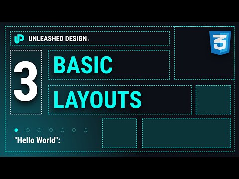 3 basic responsive CSS/SCSS Layouts für Anfänger/Beginner [Tutorial/Deutsch]