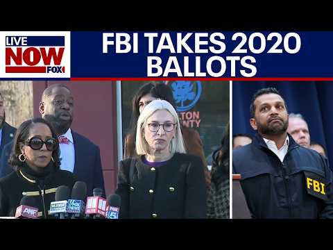BREAKING NEWS: FBI criminal warrant on Fulton County 2020 ballots
