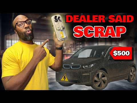 I Bought a $50,000 Electric BMW for $500 Because the Dealer Said It Wasn’t Worth Fixing