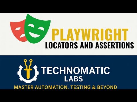 #3 Playwright Locators & Assertions Tutorial | Learn Automation Testing with Playwright