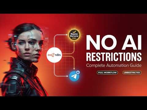 Bypass AI Face Restrictions - Build Your Own Image Generator with n8n + Nano Banana PRO