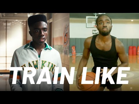 Stranger Things Star Caleb McLaughlin's Workout to Get in NBA Shape | Train Like | Men's Health