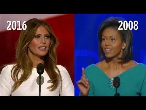 Melania Trump/Michelle Obama Speech Similarities
