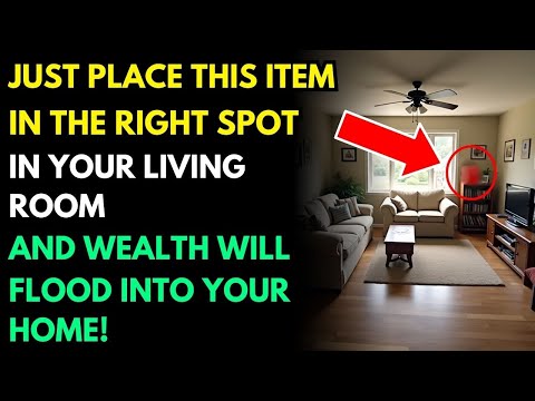 Place This Item In This Exact Spot In Your Living Room—Money & Luck Will Flood Right Into Your Home!