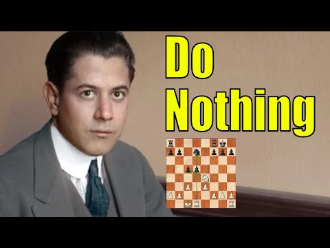 Capablanca Uses the EASIEST Chess Strategy Ever!