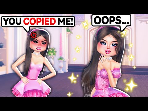 I Copied My Biggest Hater *BUT MADE IT BETTER* in Dress to Impress!