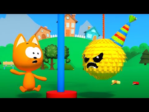 КОТЭ ТВ - Пиньята и стучалки - Все мультики про пиньяты и игры-стучалки! Сборник | Kote Games