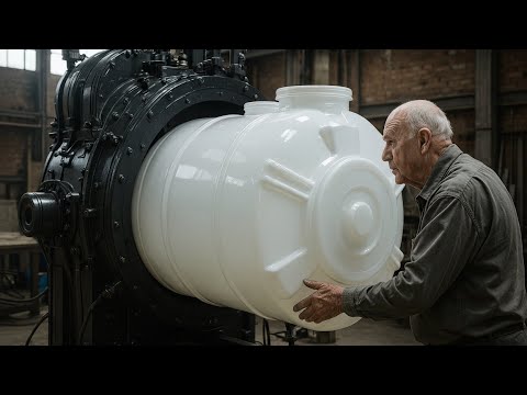 You Won’t Believe How Plastic Water Tanks Are Made | Local Factory Process