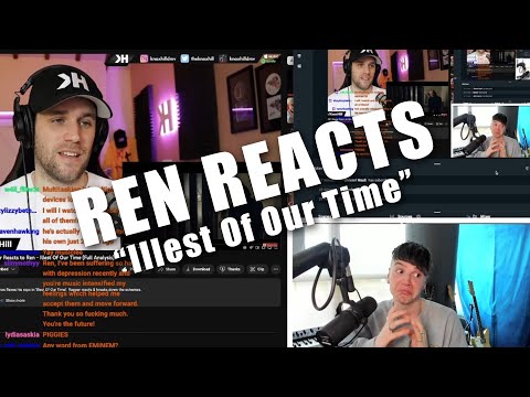 Ren's Emotional Reaction to Reactors "Illest Of Our Time" Twitch Live Stream March 2023 - Part 2