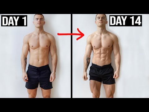 14 DAY FAT LOSS TRANSFORMATION  **from lean to shredded**