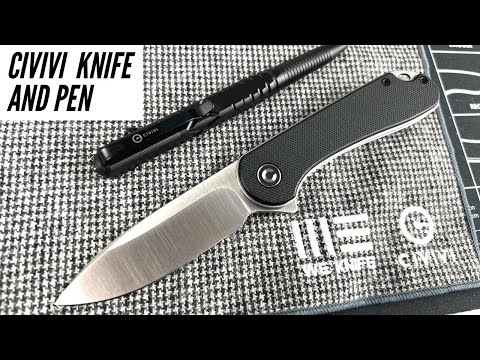 Civivi Elementum + Pen + Lanyard Kit | Cool Gift for Father’s Day | Plus Save 25% Off