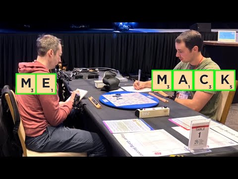 To Be the Scrabble Champ, I Must Beat the Scrabble Champ...