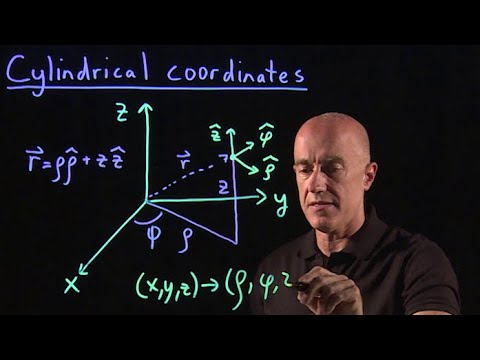 Cylindrical coordinates | Lecture 32 | Vector Calculus for Engineers