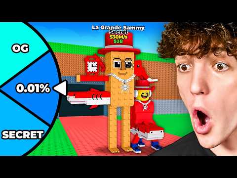 0.01% WHEEL Chooses My Brainrots!