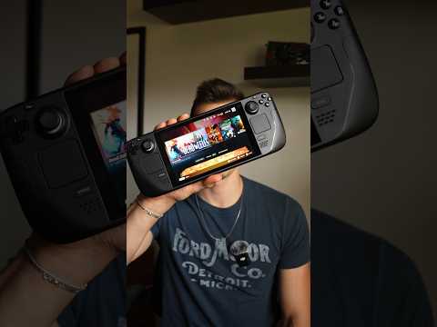 First time I’ve used a Steam Deck and I love it so far🤘🏻 #steamdeck #tech