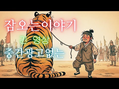 수면영상 ⭐ 한국 전래동화 모음: 썩은 새끼줄로 호랑이를 묶은 술주정뱅이부터 목 부러진 허수아비까지 | 잠오는이야기 | 중간광고없는