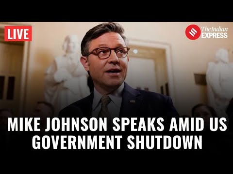 LIVE: Mike Johnson Updates Nation on US Government Shutdown | US News | Trump