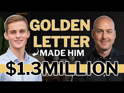 23-Year-Old Realtor Makes $1.3M Without Cold Calling | Golden Letter Real Estate Method