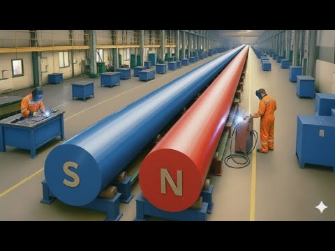 Inside Magnet Factory – How Millions of Magnets Are Made (Full Process)