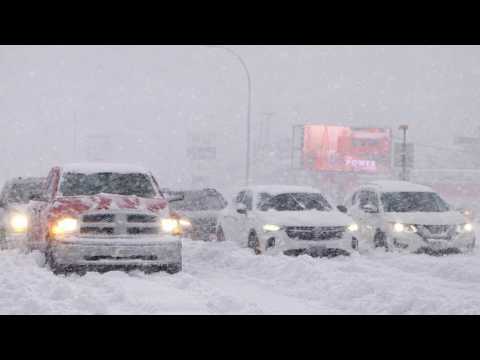 It's Here: Up to 80cm Snow, Zero Visibility & Roads Impassable Across Northern Ontario RIGHT NOW