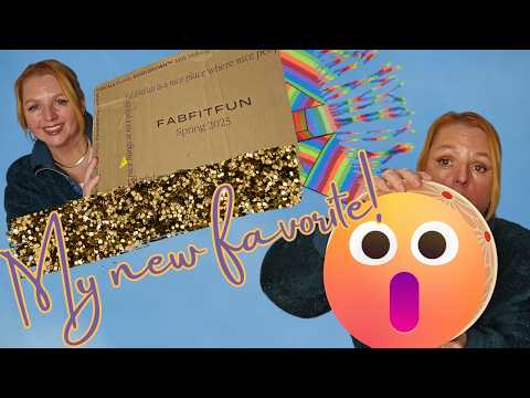 Unboxing My SECOND Spring 2025 FabFitFun Box! 🌸🎁 Double the Fun!