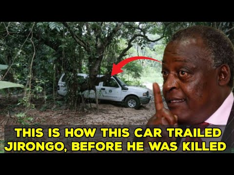 This is How Cyrus Jirongo Was Trailed by This Car Before He Was Killed 