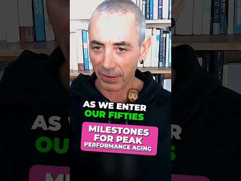 Milestones for Peak Performance Aging 🚩🏃🏻‍♂️ #shorts