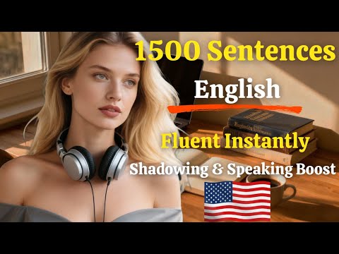 1500 English Sentences You Must Know to Sound Fluent Instantly | Shadowing & Speaking Boost
