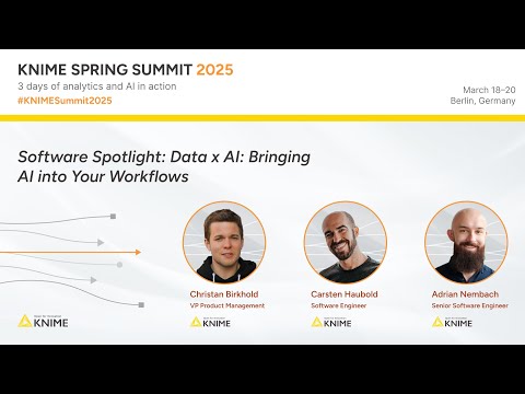 Software Spotlight: Data x AI: Bringing AI into your Workflows