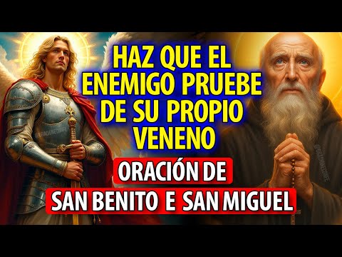 🛡️ Justicia Divina en Acción: San Miguel y San Benito Hacen que el Mal Trague su Veneno