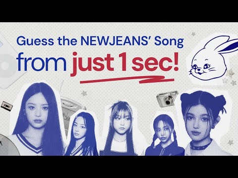 K-Pop Quiz / Game: NEWJEANS 1-Second Song Quiz! 🐰⚡ Can you guess the song just from ONE SEC?