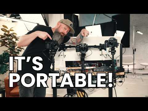 Ultimate LUMIX Mega Desk for Video Podcasts