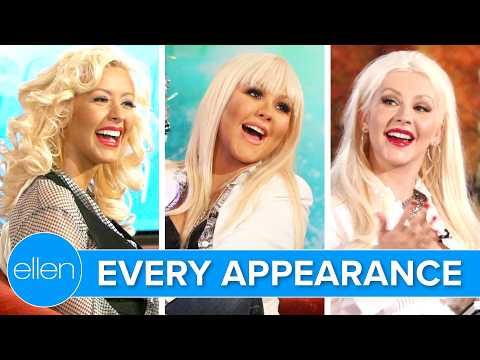 Every Time Christina Aguilera Appeared on the ‘Ellen’ Show