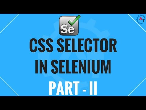 Writing Dynamic CSS Selector in Selenium WebDriver - Part 2