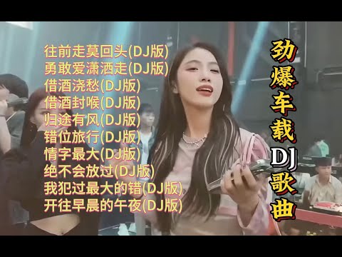 劲爆车载DJ歌曲精选【Lyrics/動態歌詞】【高音质无损DJ】【KTV字幕】往前走莫回头,勇敢爱潇洒走,借酒浇愁,借酒封喉,归途有风,错位旅行,情字最大,绝不会放过,我犯过最大的错,开往早晨的午夜